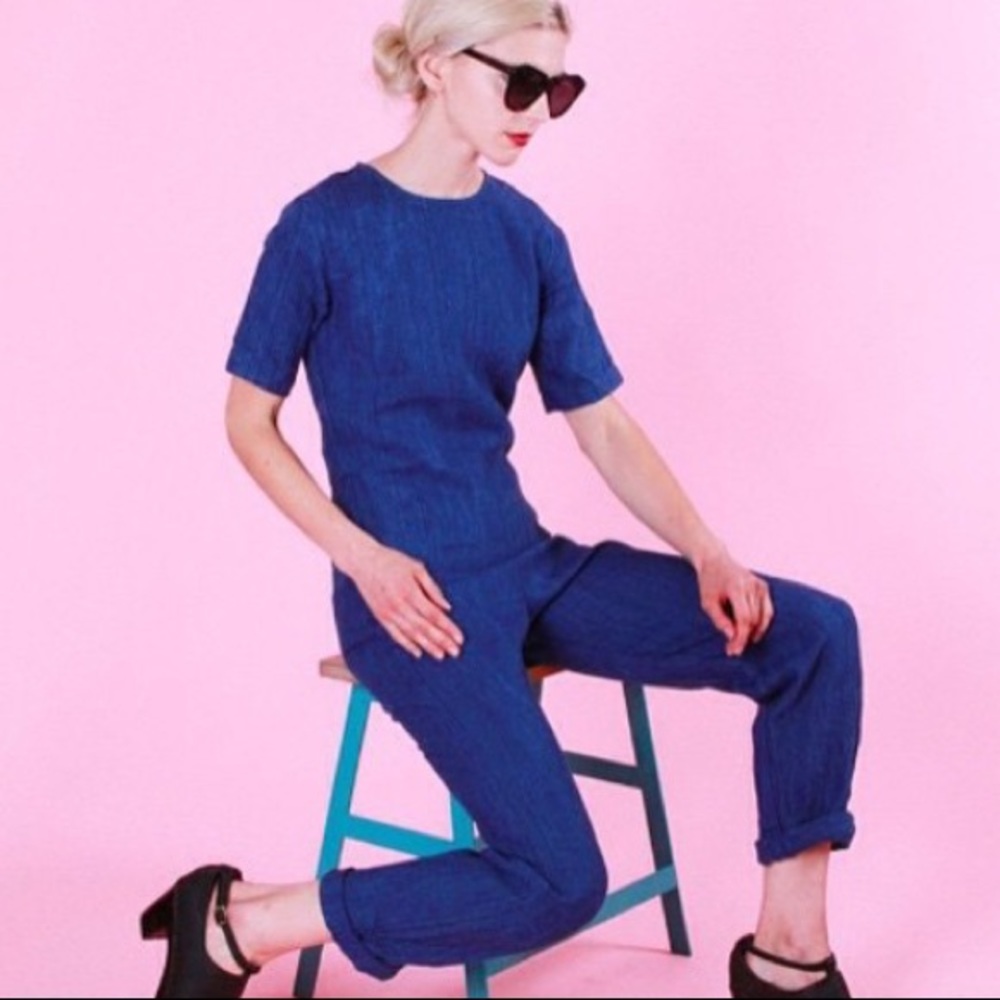 Ilana Kohn Indigo jumpsuit
